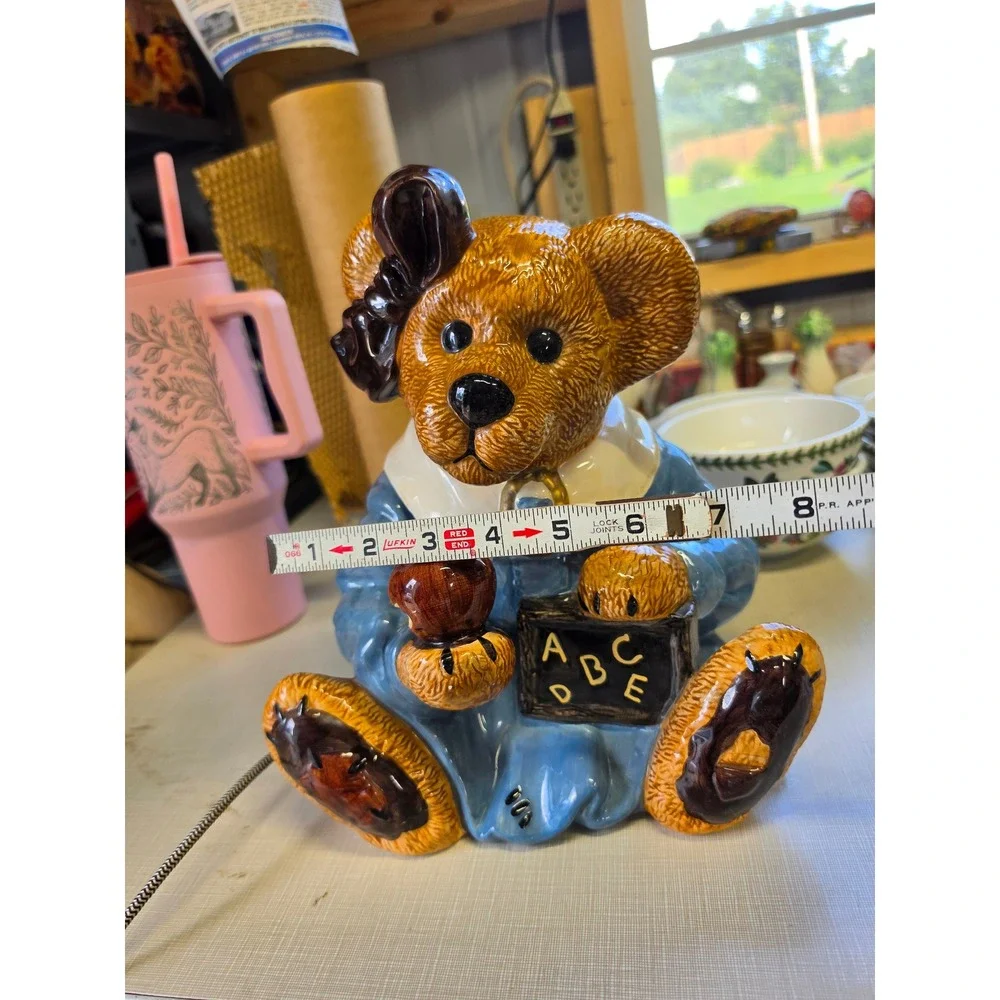 Boyds Collection Ms. Bruin's Cookie Jar Bearware Pottery Works 390000 Limited Ed